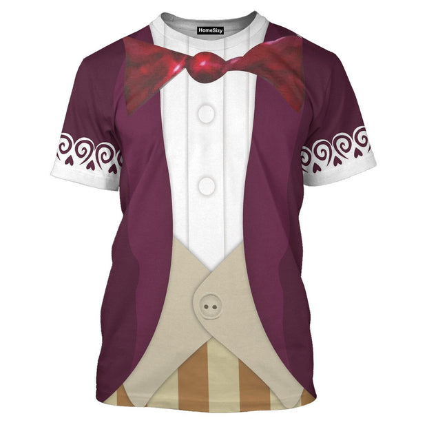 King Candy Wreck It Ralph Cosplay Costume - 3D Tshirt
