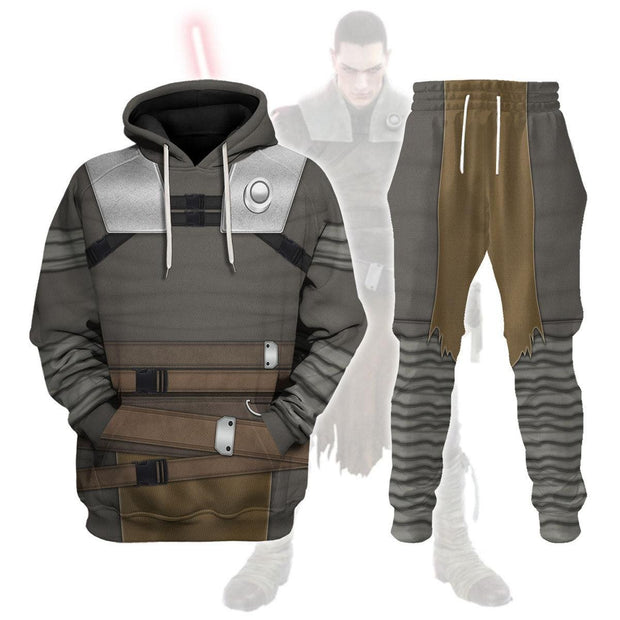 Starkiller Default Outfit Cosplay Costume Hoodie Set CSSWR0101 HSQT4237