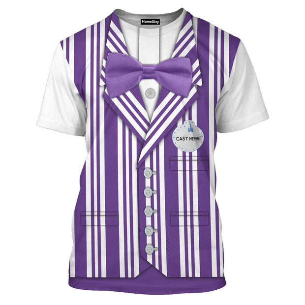 The Dapper Dans Purple Cosplay Costume - 3D Tshirt