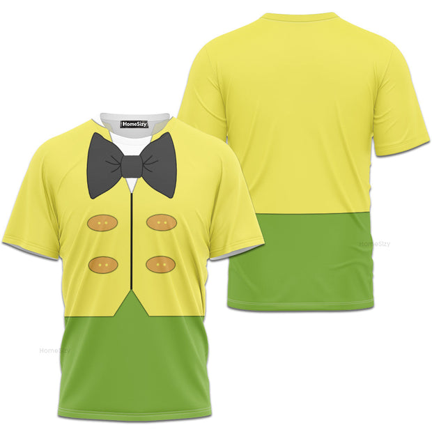 Jose Carioca Top Three Caballeros Cosplay Costume - 3D Tshirt