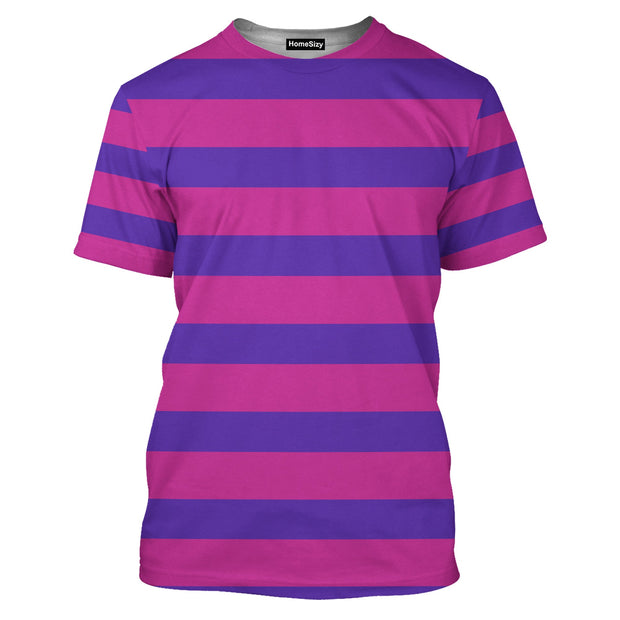 Cheshire Cat Alice In Wonderland - 3D Tshirt