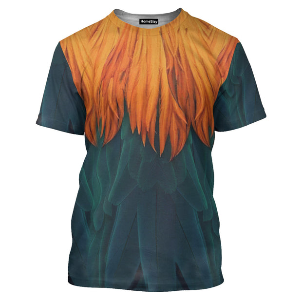Hei Hei Disney Moana Cosplay Costume - 3D Tshirt