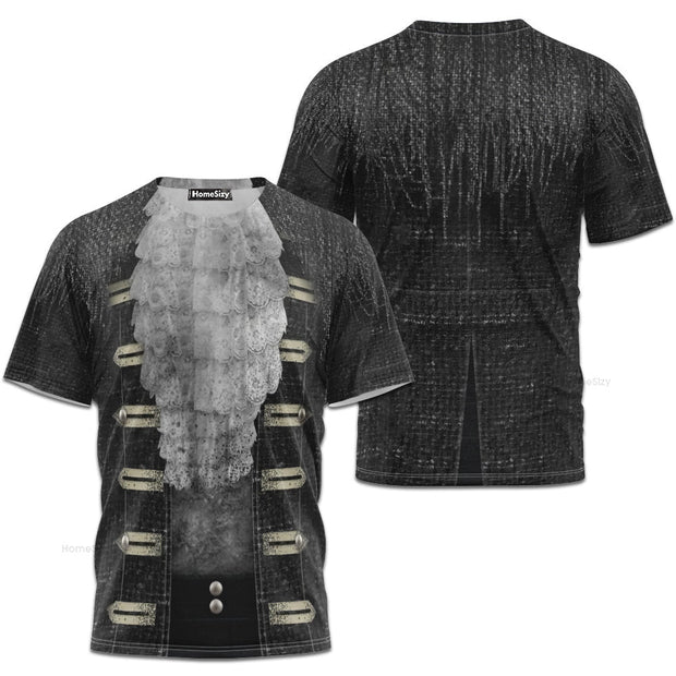 Billy Butcherson Hocus Pocus Cosplay Costume - 3D Tshirt
