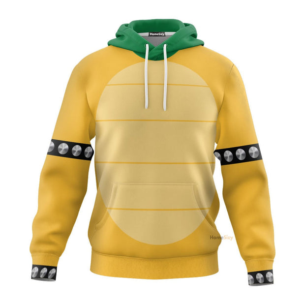3D Bowser Loiku Custom Cosplay Costume Hoodie QT207224