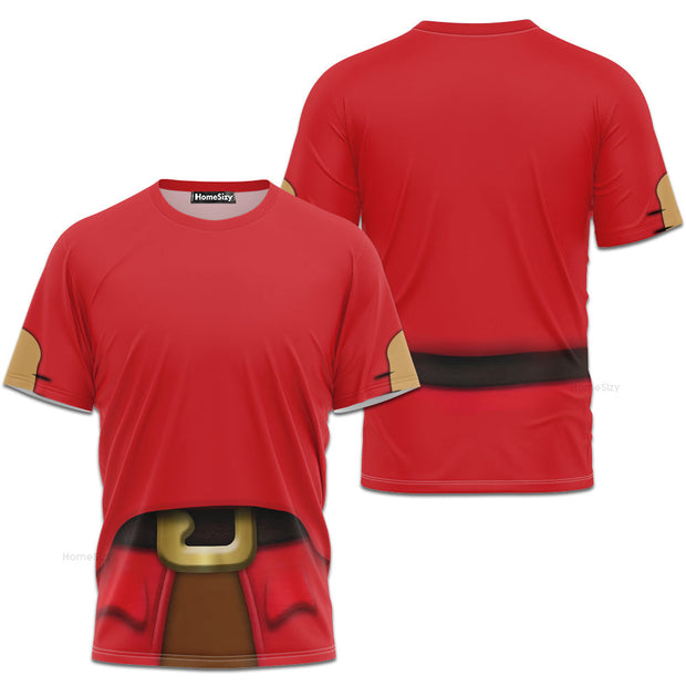 Grumpy Snow White Cosplay Costume - 3D Tshirt