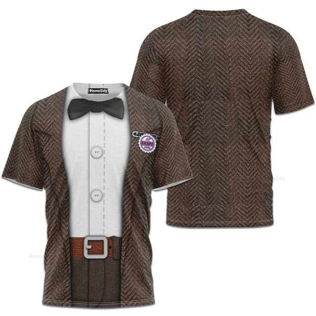 Carl Fredricksen Up Cosplay Costume - 3D Tshirt