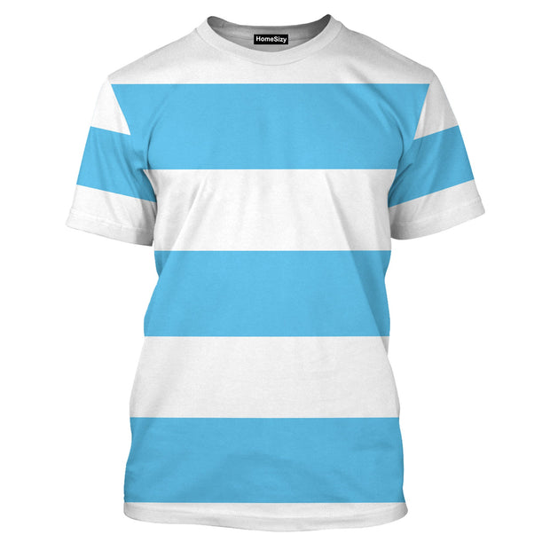 Smee Peter Pan Cosplay Costume - 3D Tshirt
