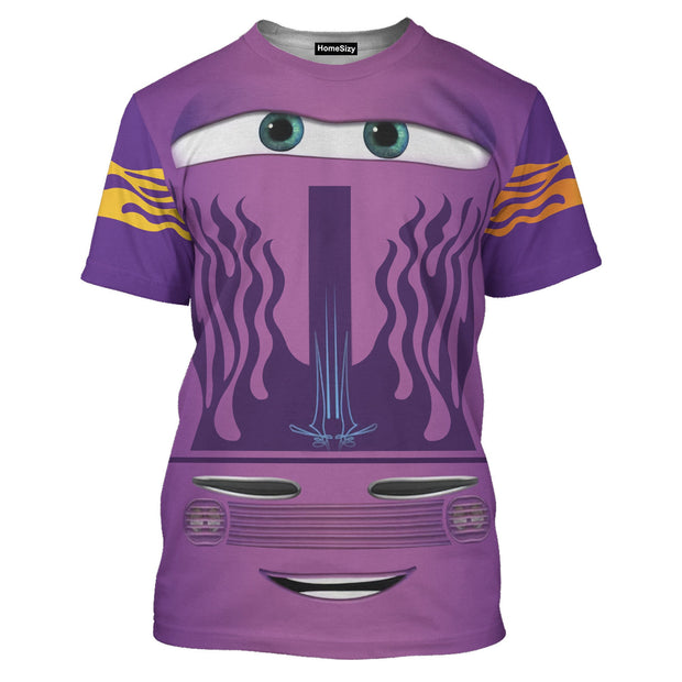 Ramone Pixar Cars Cosplay Costume - 3D Tshirt