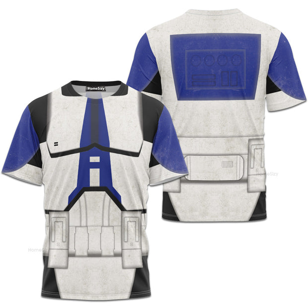 The 501St Legion Stwa Cosplay Costume - 3D Tshirt
