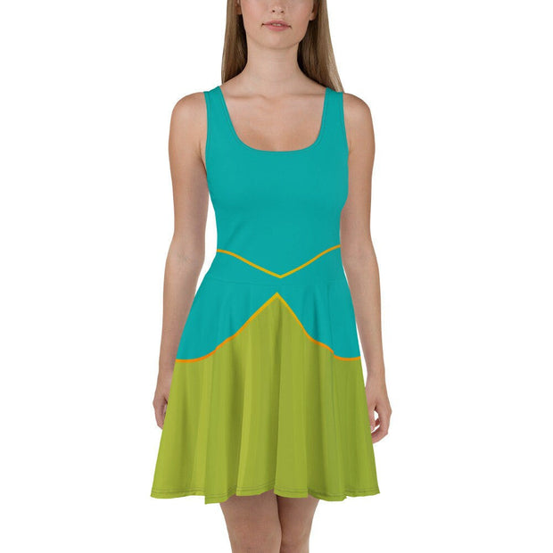 Drizella Tremaine Cinderella Cosplay Costume - Skater Dress