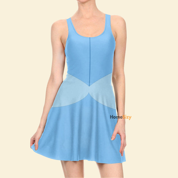 Cinderella Movie Cinderella Princess Cosplay Costume - Skater Dress