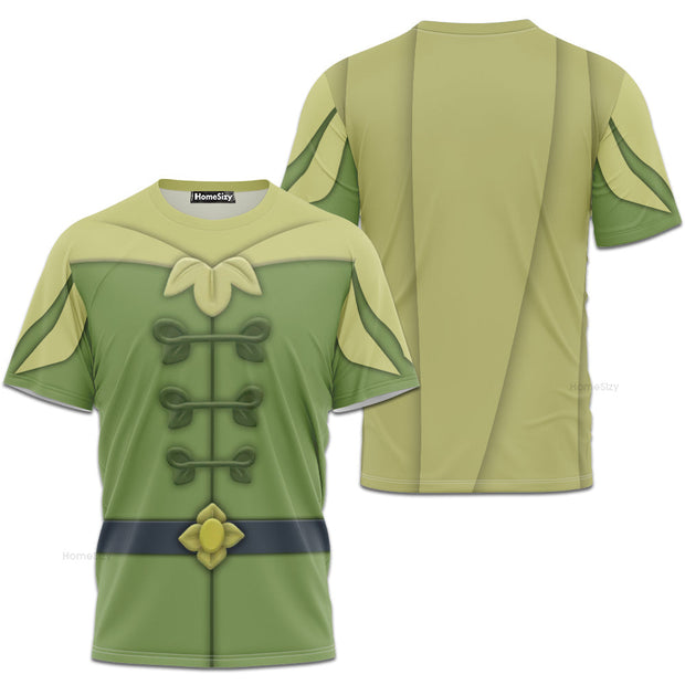 Prince Naveen Princess And The Frog Cosplay Costume - 3D Tshirt