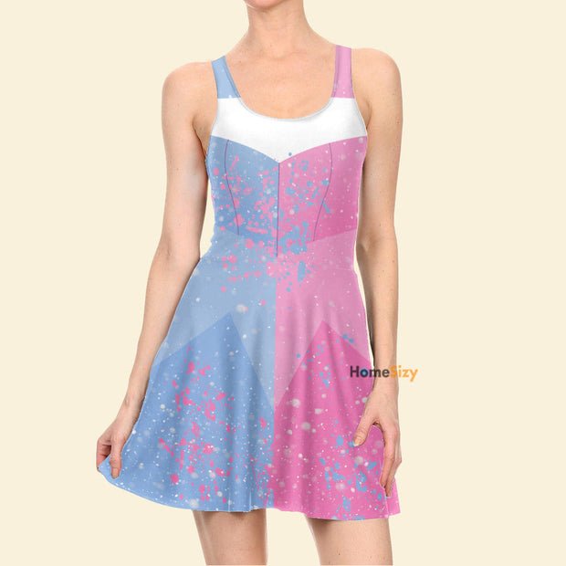 Sleeping Beauty Make It Pink Make It Blue Cosplay Costume - Skater Dress