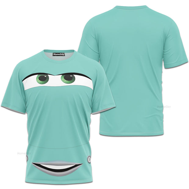 Flo Motorama '50s Show Car Cosplay Costume - 3D Tshirt