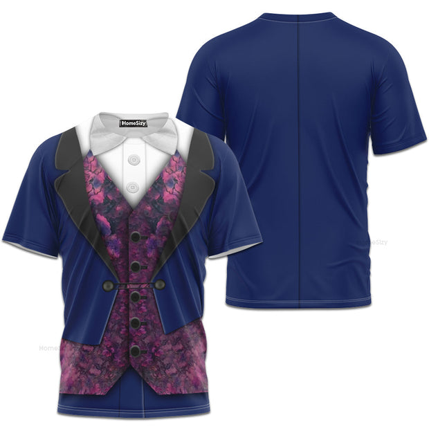 Dreamfinder Disney Cast Member Cosplay Costume - 3D Tshirt