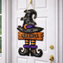 grandma witch personalized wood sign 3