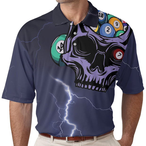 Personalized Custom Name STATIC FORCE Billiards Custom Cosplay Polo Shirt QT208125La