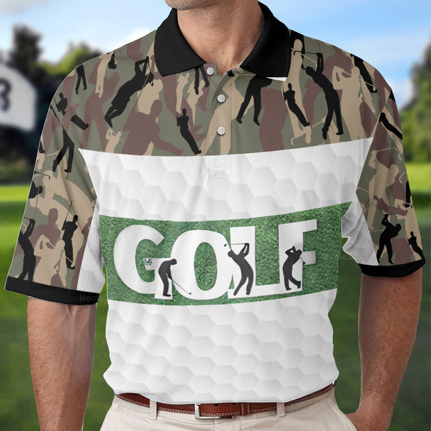 Weapon Of Grass Destruction Golf Polo Shirt, Smart Golf Shirt For Men QT210286La