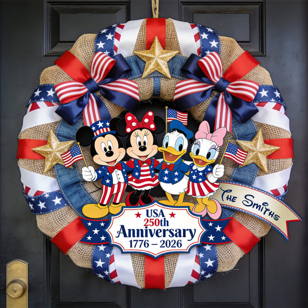 250th Anniversary - Personalized Custom Shaped Wood Sign