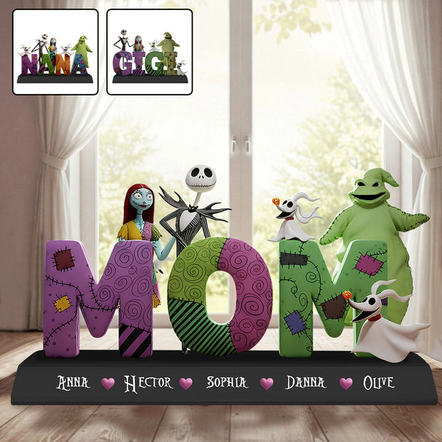 Mother Of Nightmare - Personalized Custom Shaped Acrylic Plaque CT01
