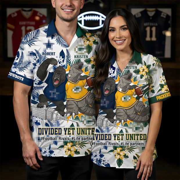 Sport Fight Pals Hawaiian Shirt - Personalized Hawaiian Shirt - Gift For Soprts Lovers, Couple & Friend | TM15