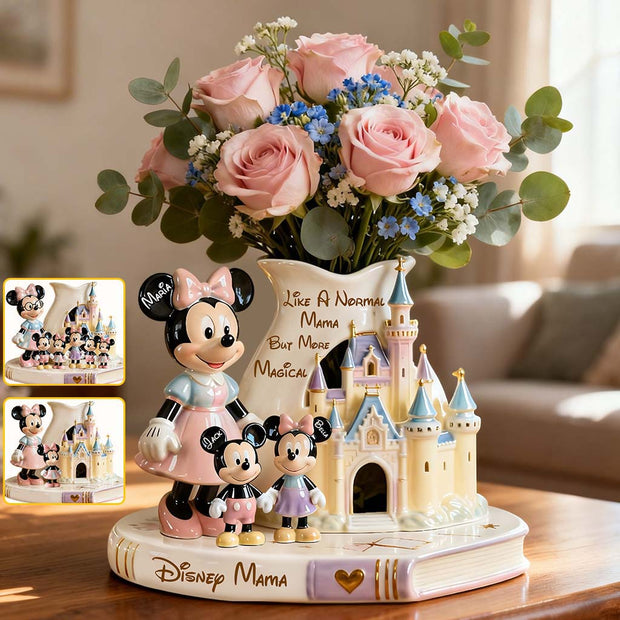 Magical Mom - Personalized Custom Shape Acrylic Flower Vase CT01