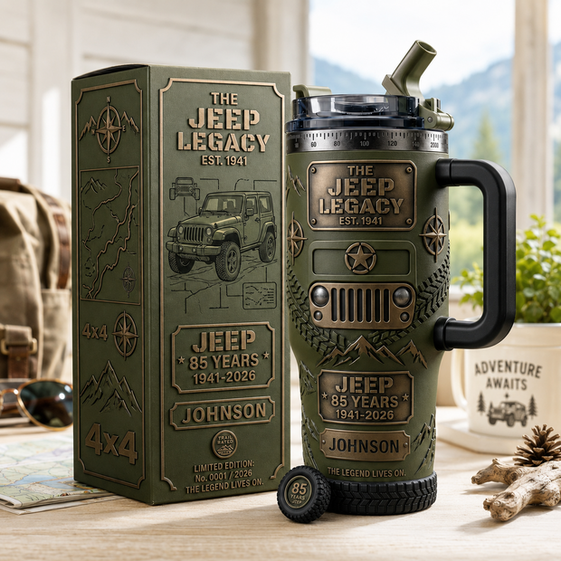 The Legend - Personalized Tumbler - Gift for Off-Road Lovers