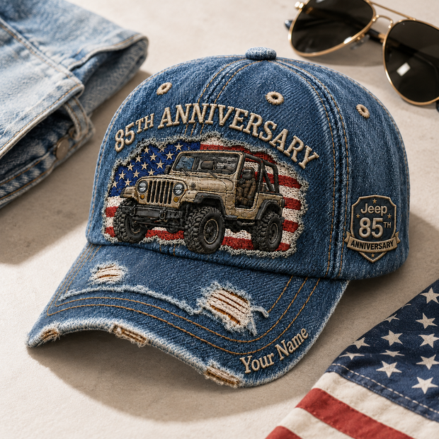 85th Anniversary Off-Road - Personalized Classic Cap - Gift For Off-Road Lovers