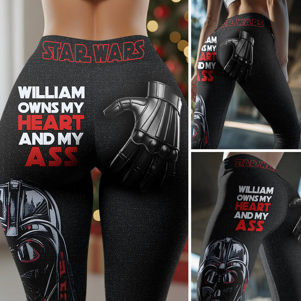 Stwa Owns My Heart - Personalized Leggings CT01