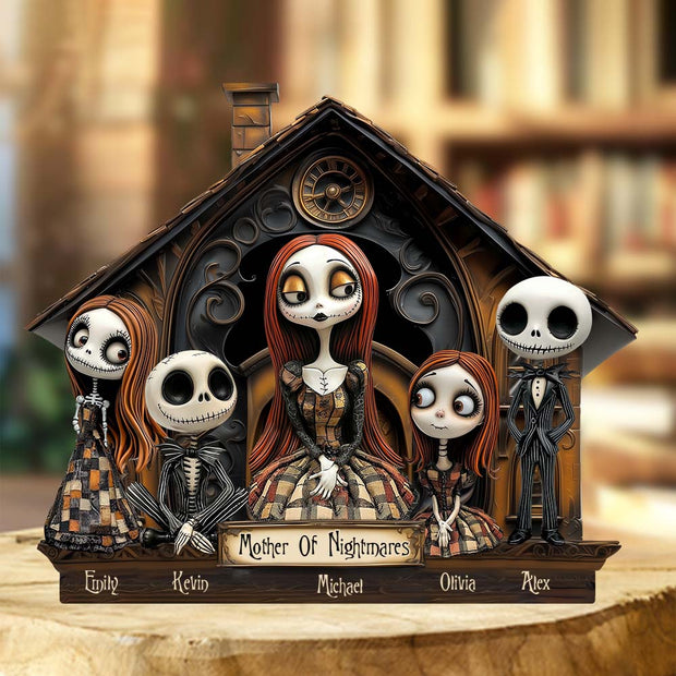 Mother Father Of Nightmares - Personalized Custom Shaped Acrylic Plaque CT01