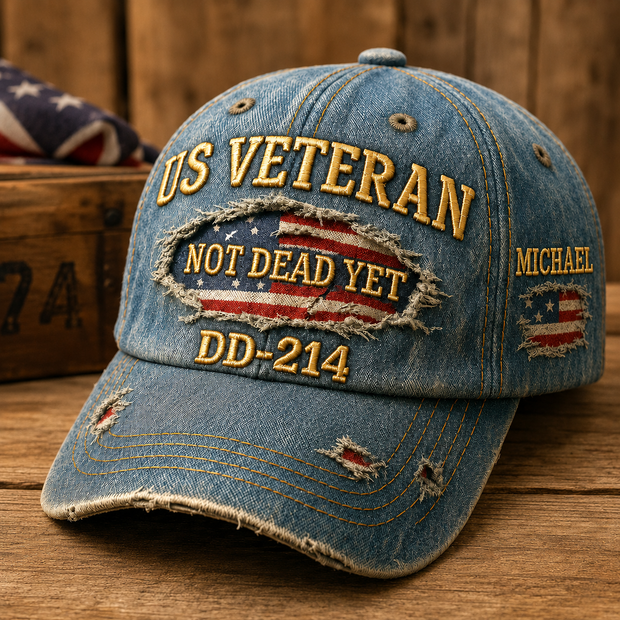 US Veteran DD-214 - Personalized Classic Cap - Gift For Veterans