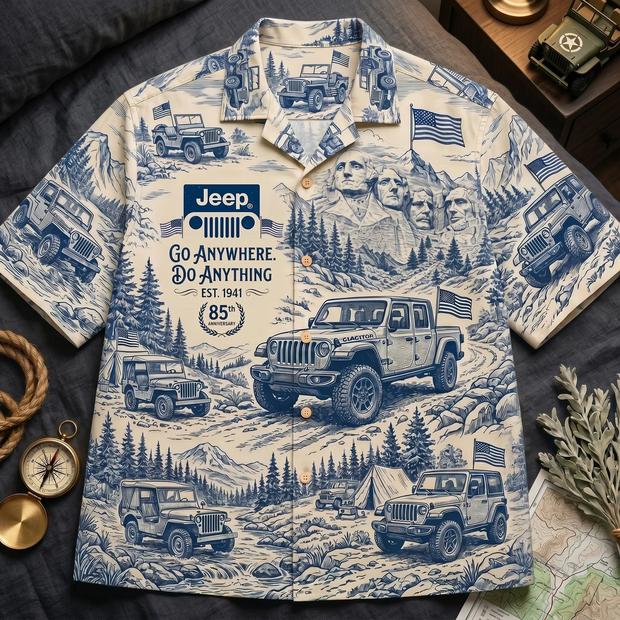 Road Trip Ready Hawaiian Shirt - Personalized Hawaiian Shirt - Gifts For Off-Road Lovers