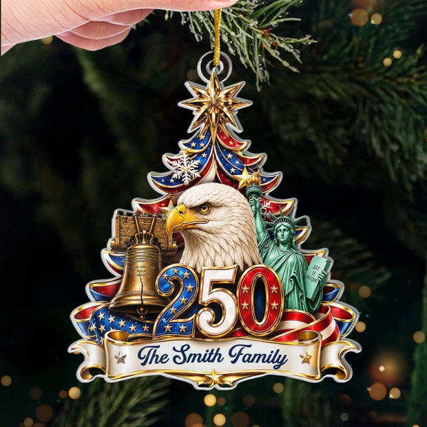 Strong Roots Proud Family - Personalized Acrylic Ornament - Chrismas Gift For Family