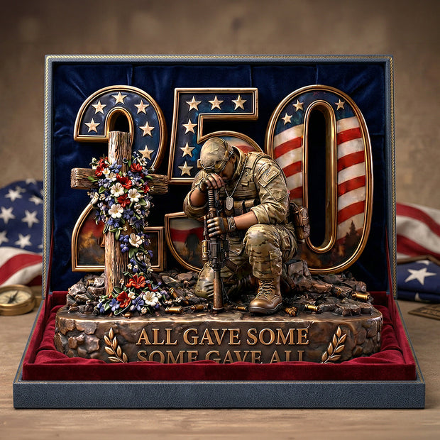 250th Memorial Tribute - Personalized Acrylic Plaque - 250th Anniversary Gift CT01