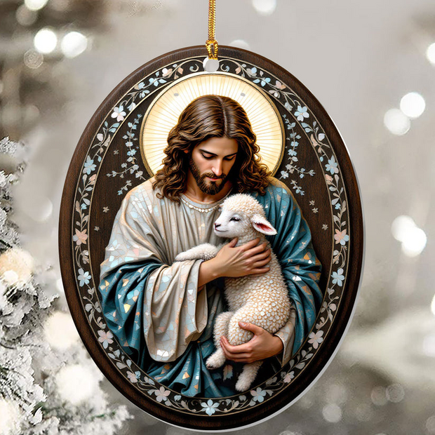 The Good Shepherd - 1-Layer Acrylic Ornament - Gift For Christmas HL128