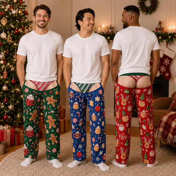 Custom Funny Christmas Pajama Pants Gifts For Men - Personalized Jogger Sweatpants