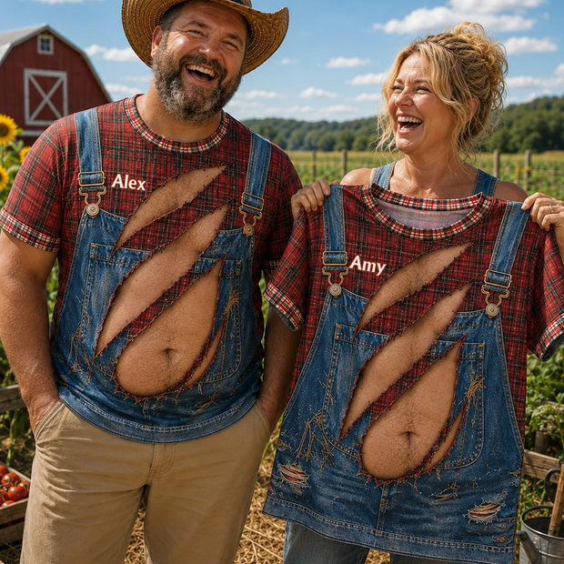 Farmer Funny - Personalized AOP Tshirt - Gift For Farmers