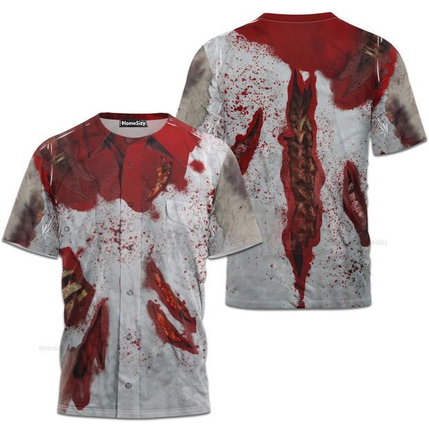 Zombie Blood Cosplay Costume - 3D Tshirt