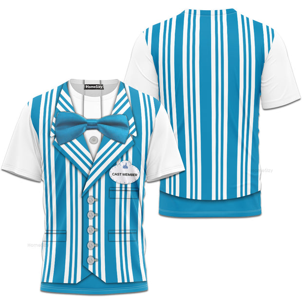 The Dapper Dans Blue Cosplay Costume - 3D Tshirt