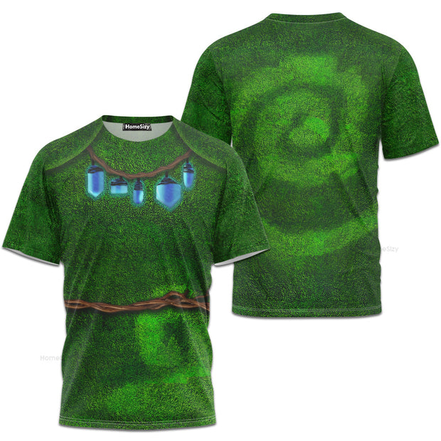 Trolls Frozen Cosplay Costume - 3D Tshirt QT208243