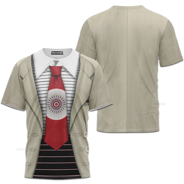 Sallah Mohammed Faisel Elkahir Indiana Jones Cosplay Costume - 3D Tshirt