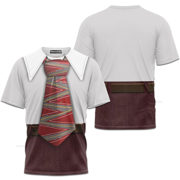 Anger Inside Out Cosplay Costume - 3D Tshirt
