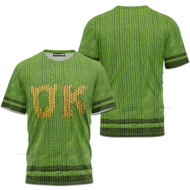 Scott Squibbles Monsters University Cosplay Costume - 3D Tshirt