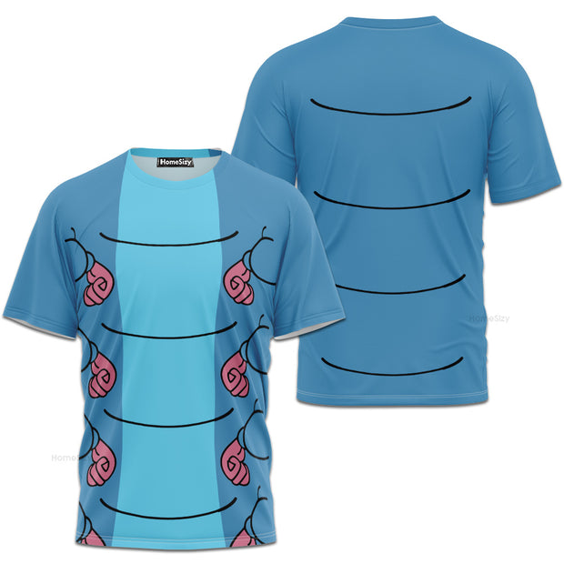 Caterpillar Alice In Wonderland Cosplay Costume - 3D Tshirt QT208197