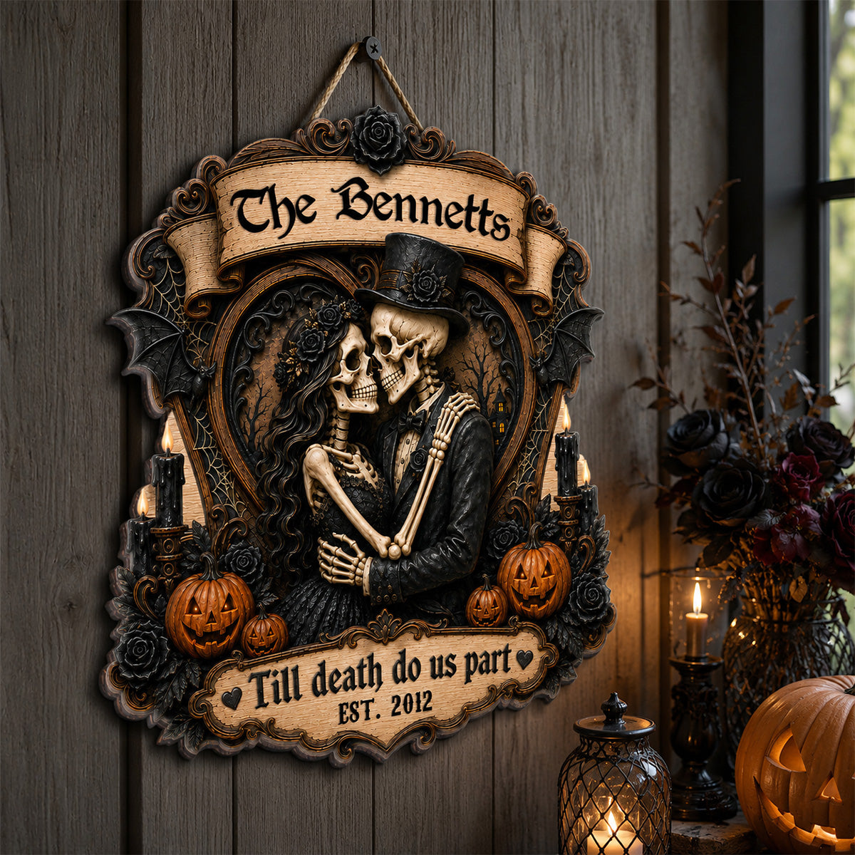 oFgVQGgAVF__pod220260723612_our love is eternal skeleton couple 2d flat personalized wood sign halloween decor for couple_pham duy anh_web 2