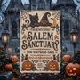 salem sanctuary for wayward cats ferals and familiars welcome personalized flag 1