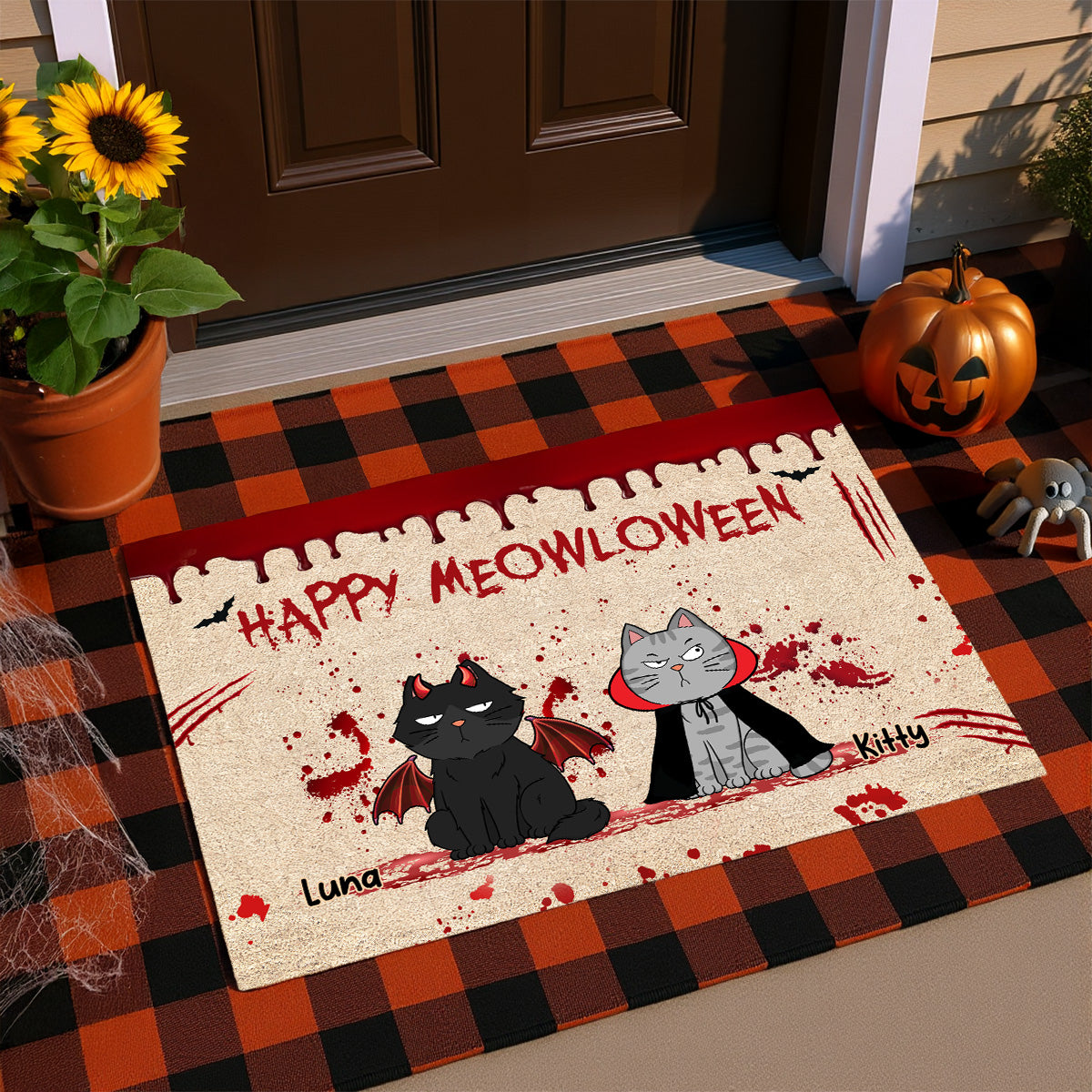 tCbyHFSXWH__trc1202508193634_happy meowloween spooky annoying cats personalized doormat halloween decor_pham duy anh_web 5