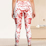 this a belongs to halloween costume 3d bloody creepy version for her wife girlfriend personalized leggings 3